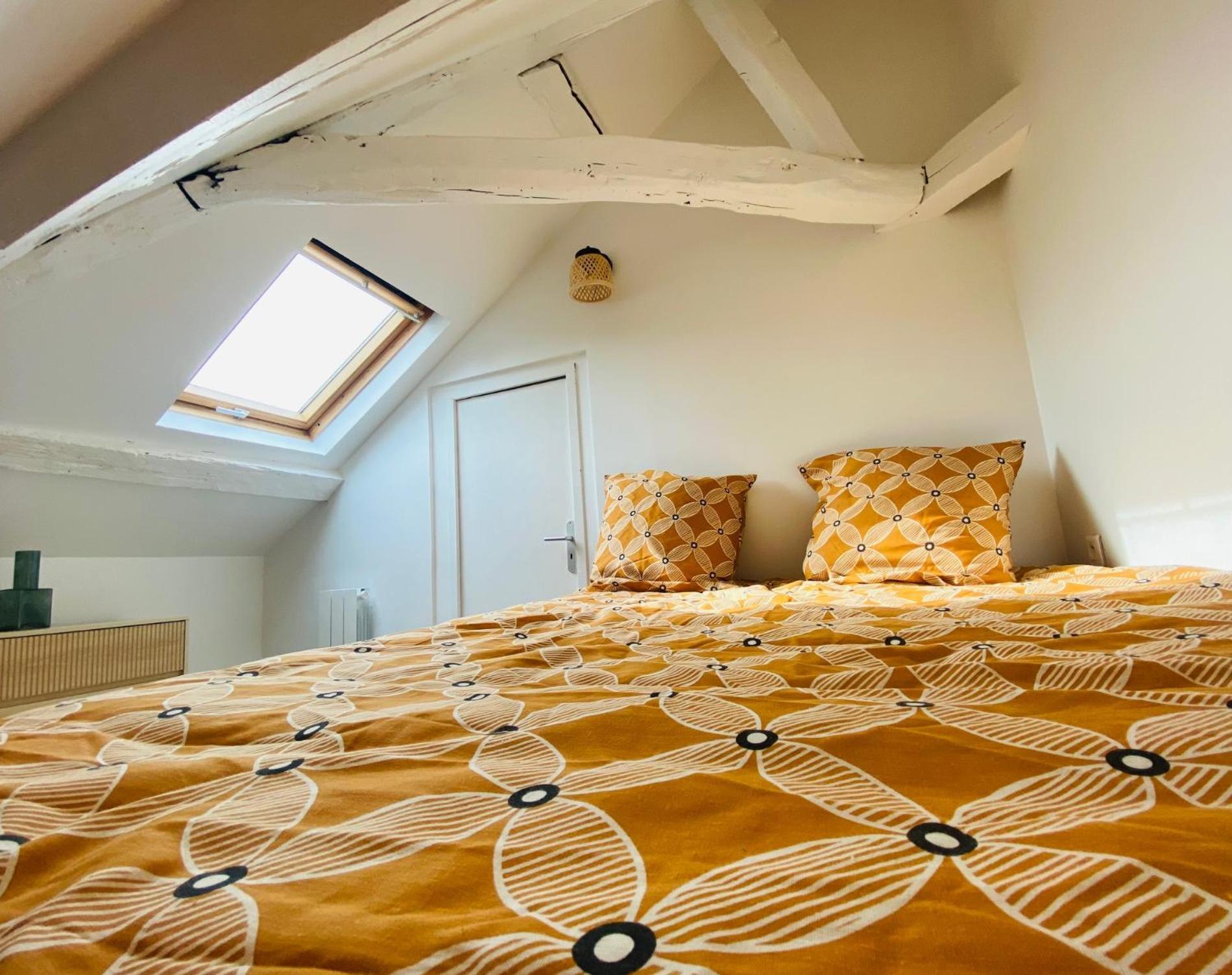 Le Duplex Rouen Cocooning Rouen Centre Parking Lejlighed Eksteriør billede